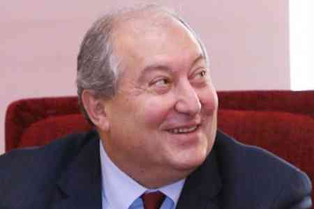 Лидеры Казахстана, Италии и Китая поздравили президента Армении с днем рождения